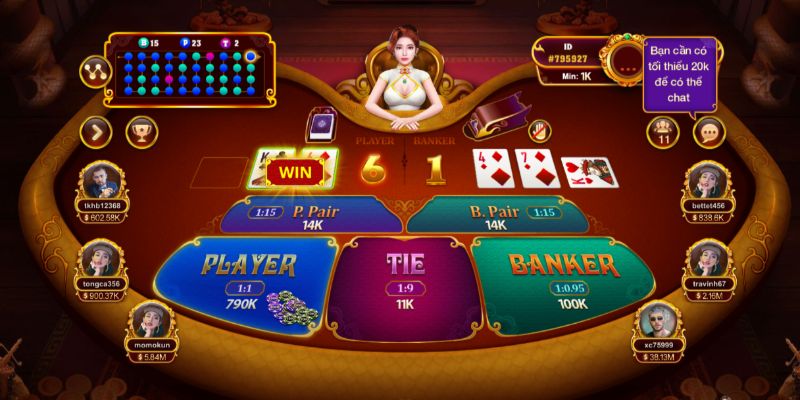 Baccarat đẳng cấp tại sảnh VPX GO99